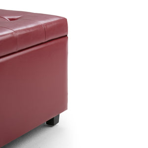 Cosmopolitan - Upholstered Storage Ottoman by Couch.com