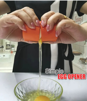 Modern Minimalist Portable Plastic Egg Opener