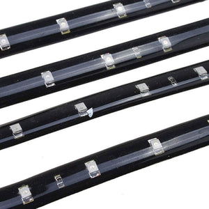 8-Piece: Flexible Waterproof LED Strip Light for Car