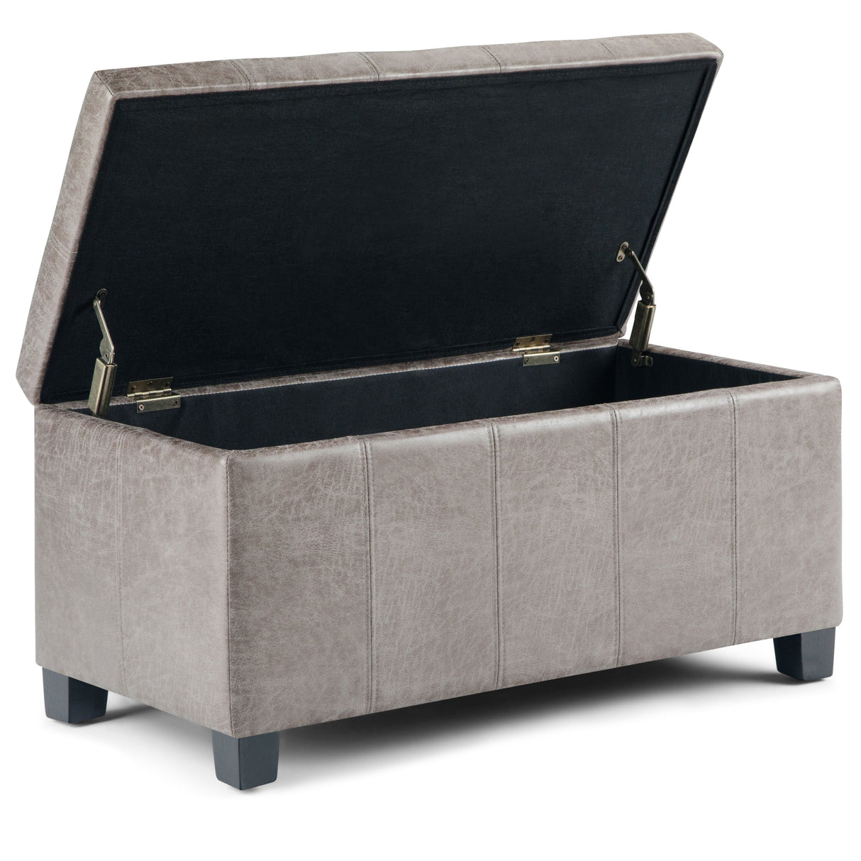 Dover - Upholstered Storage Ottoman Bench by Couch.com