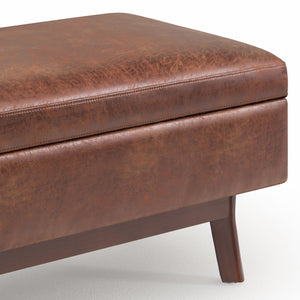 Owen - Upholstered Rectangular Storage Ottoman by Couch.com
