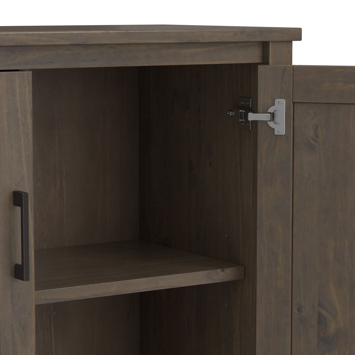 Ela - Low Storage Cabinet - Smoky Brown by Couch.com