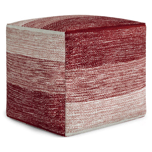 Naya - Upholstered Cube Pouf by Couch.com