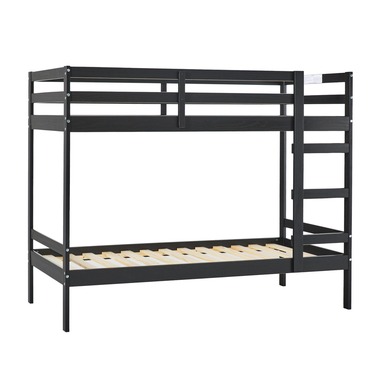 Modern Simple Solid Wood Bunk Bed by Couch.com