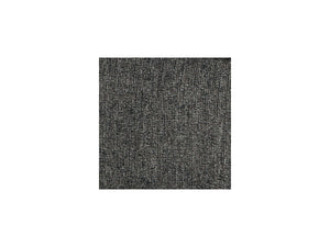 Close-up image of the textured gray fabric from the Ballinasloe 3-Piece Sectional with Chaise, showcasing a woven pattern. The fabric looks soft, featuring small interlocking threads that create a subtle speckled effect in various shades of gray.