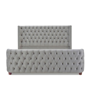 Brooklyn - Tufted Panel Bed Headboard And Footboard Set by Couch.com