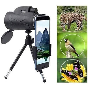 80x100 Monocular-Telescope High Powered for Smartphone Monocular