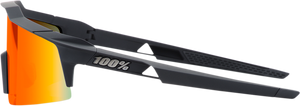 100% Speedcraft SL Sunglasses - Black - Red Mirror 60008-00005