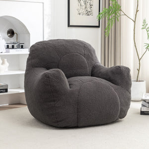 Comfy Bean Bag Chair With Filler, Fluffy And Cozy Seating by Couch.com