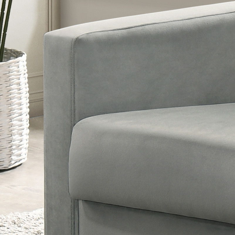 Hale - Velvet Accent Armchair With Tufting by Couch.com