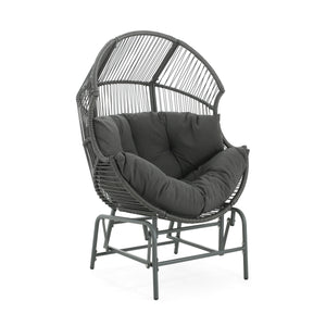 Palos - Outdoor Wicker Glider Chair by Couch.com