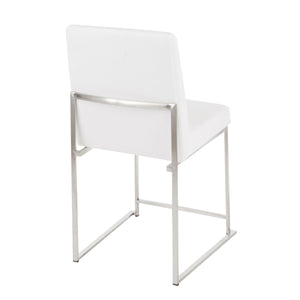 Fuji - Contemporary Modern Elegance High Back Dining Chair (Set of 2) by Couch.com