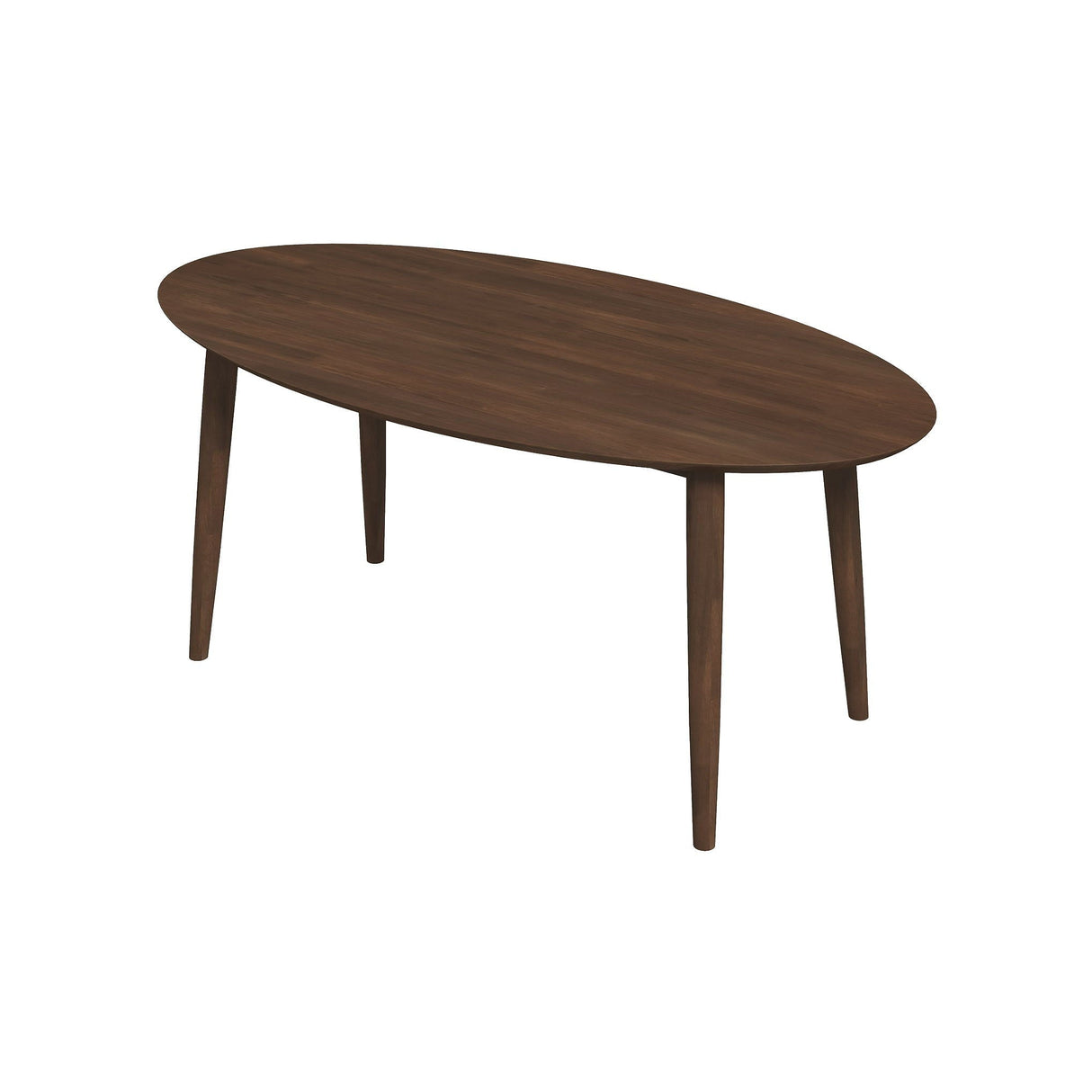 Ada - Mid-Century Modern Style Oval Dining Table by Couch.com