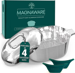 Oval Dutch Oven with Lid - 5 Quart (11 Inch)