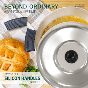 Stock Pot with Lid 10 Quarts