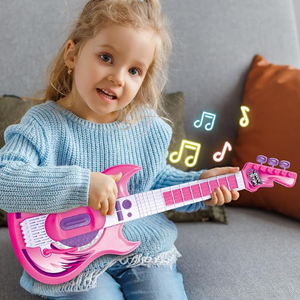 Contixo Kids Toy Guitar Set With MP3 Microphone - Musical Toy