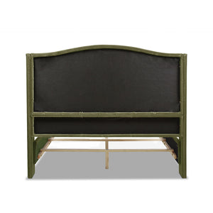 Marcella - Upholstered Shelter Headboard Bed Set by Couch.com