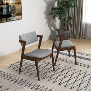 Edwin - Mid-Century Modern Dining Chair (Set of 2) by Couch.com