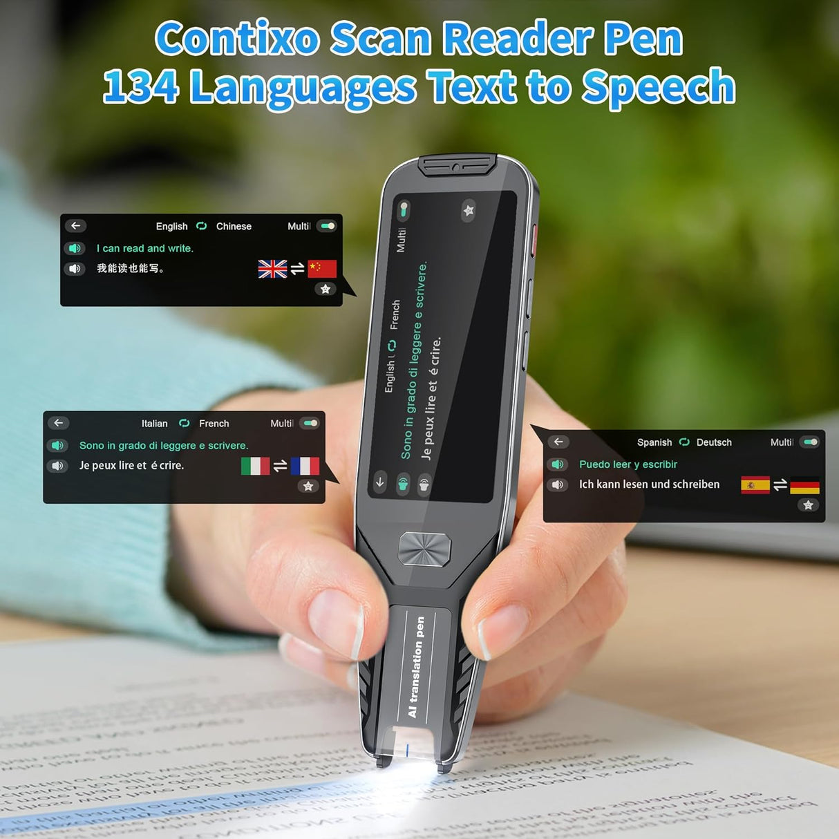 Contixo P1 Smart Scanning Translator Pen by Contixo