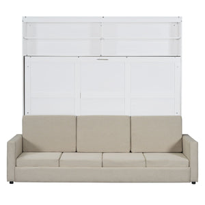 Murphy Wall Bed With Sofa by Couch.com