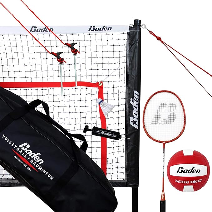 Champions Volleyball & Badminton Set