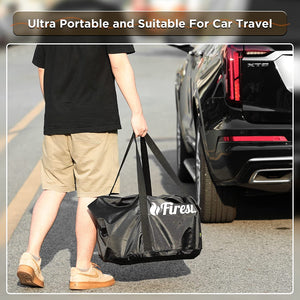 Pluto R19-SS Smokeless Outdoor Fire Pit -  Stainless Steel