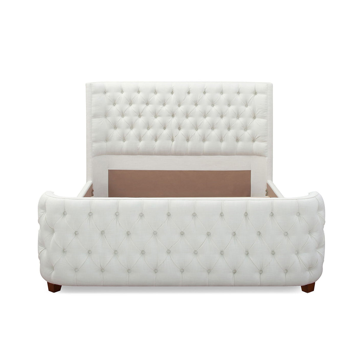 Brooklyn - Tufted Panel Bed Headboard And Footboard Set by Couch.com