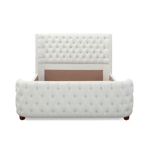 Brooklyn - Tufted Panel Bed Headboard And Footboard Set by Couch.com