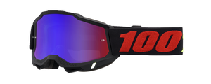 100% Accuri 2 Goggles - Morphuis - Red/Blue Mirror 50014-00022