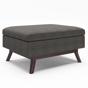 Owen - Upholstered Rectangular Storage Ottoman by Couch.com