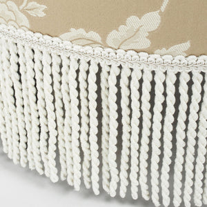 Yolanda - Round Upholstered Accent Ottoman by Couch.com