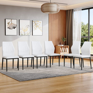 Dining Chairs With Shell Pattern, Comfort and Style