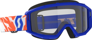 SCOTT Youth Primal Goggles - Blue - Clear 4030260003043