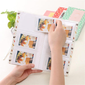 84 Photos 3 Inch Pictures Mini Birds and Flowers Portable Inserted Beautiful Polaroid Photo Albums Birthday Gift Family Scrapbook Albums Family Anniversary Gift For Couple