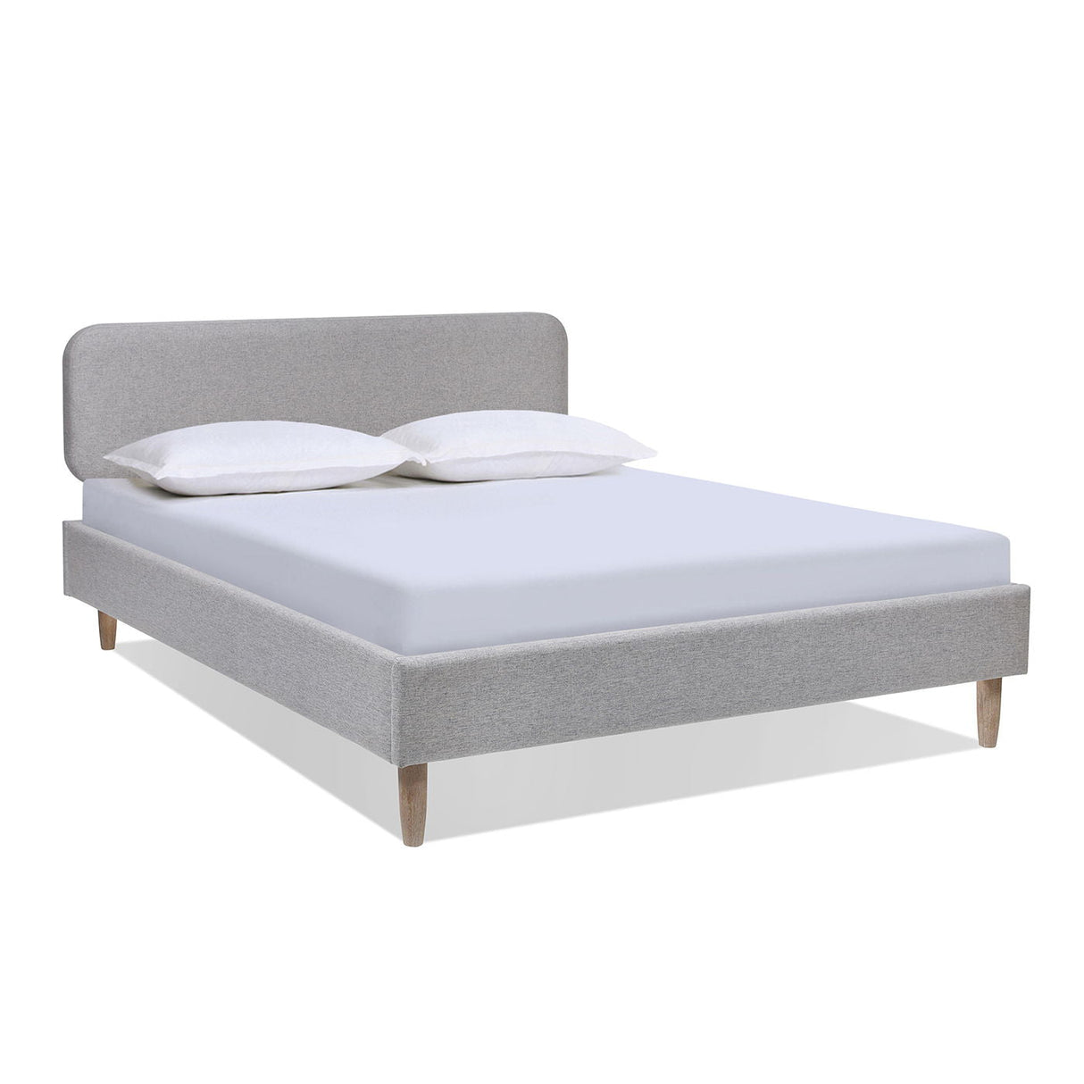 Diego - Low Upholstered Platform Bed by Couch.com