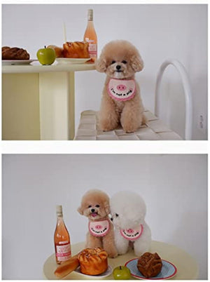 Super Soft Crocheted Cat Saliva Towel For Pets With Cute Pig Decoration