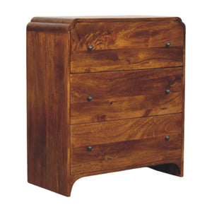Newton - 3 Drawer Chest - Brown by Couch.com