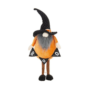 Standing Gnome With Gnome & Holding Banner, For Halloween Decor by Couch.com