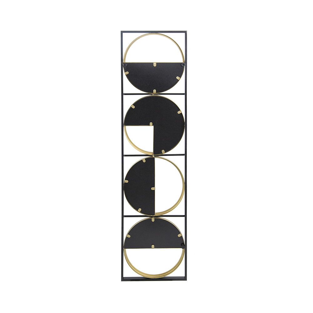 Eclectic Styling Metal Beaded Wall Mirror With Contemporary Design For Bedroom, Liveroom & Entryway by Couch.com