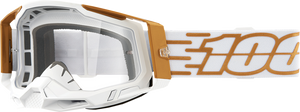 100% Racecraft 2 Goggles - Mayfair - Clear 50121-101-18