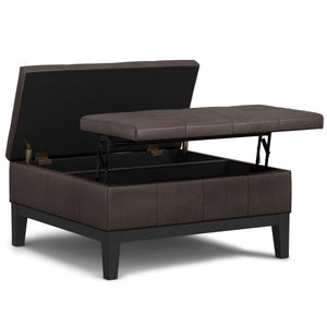 Dover - Multifunctional Lift Top Coffee Table Storage Ottoman by Couch.com