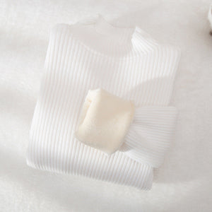 Children's Mock Neck Sweater Knitwear Top