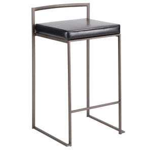 Fuji - Industrial Stackable Counter Stool Elegant Design by Couch.com