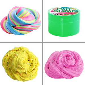 Cotton PUFF SLIME DIY slime mud clay mud stabby decompression vent toys factory outlet