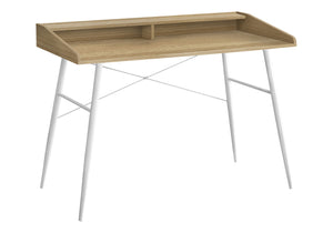 Computer Desk For Home Office, Laptop, Storage Shelves, Contemporary & Modern - Natural by Couch.com
