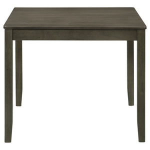 Rowland Charcoal 5-piece Dining Set