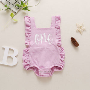 Infant Multicolor Bellyband Jumpsuit Romper
