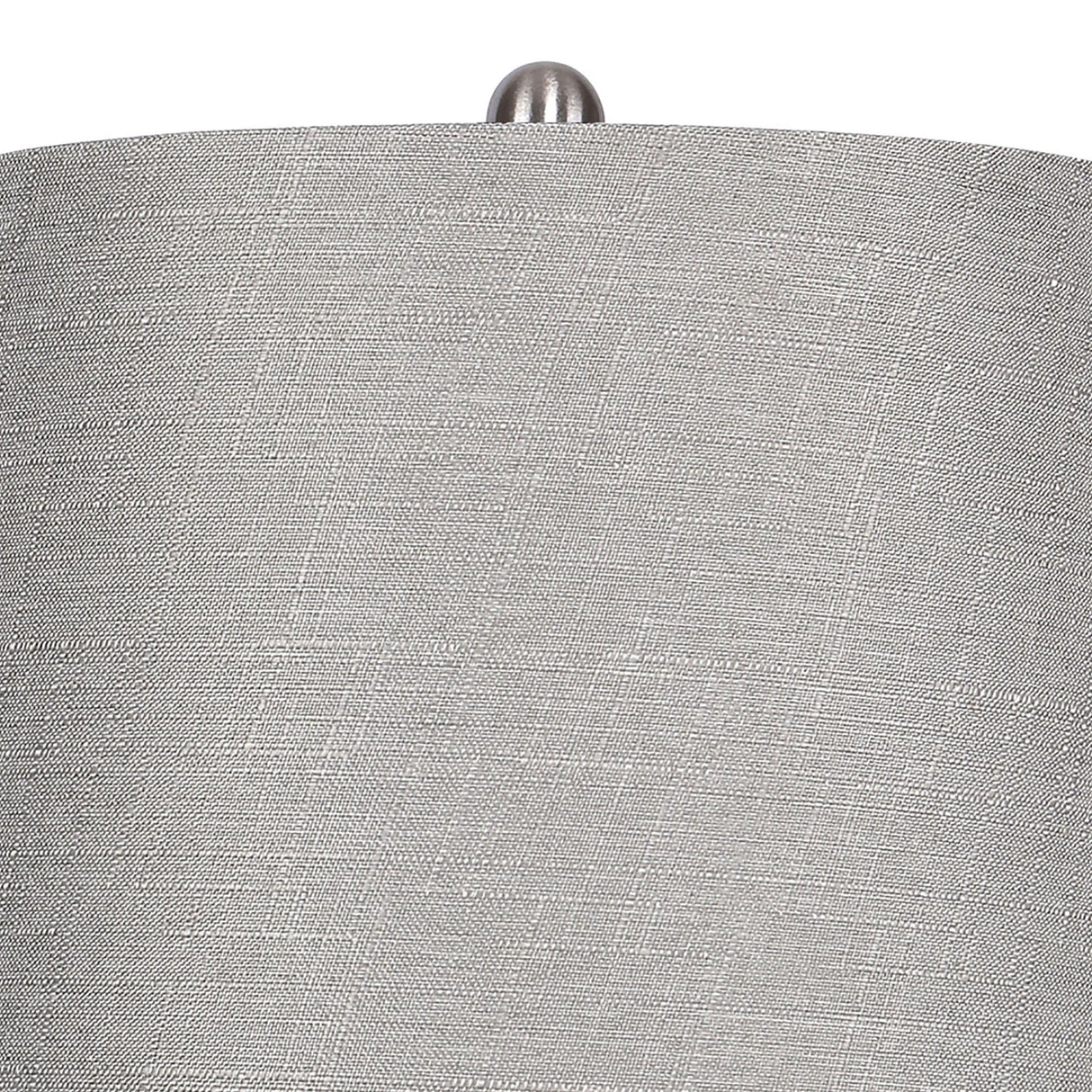 Ashland 27" Contemporary Metal Table Lamp Set in Brushed Nickel