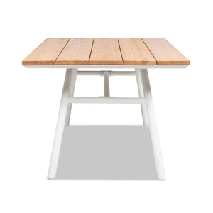 Maiden - 6 Seater Patio Dining Table - Natural Teak by Couch.com