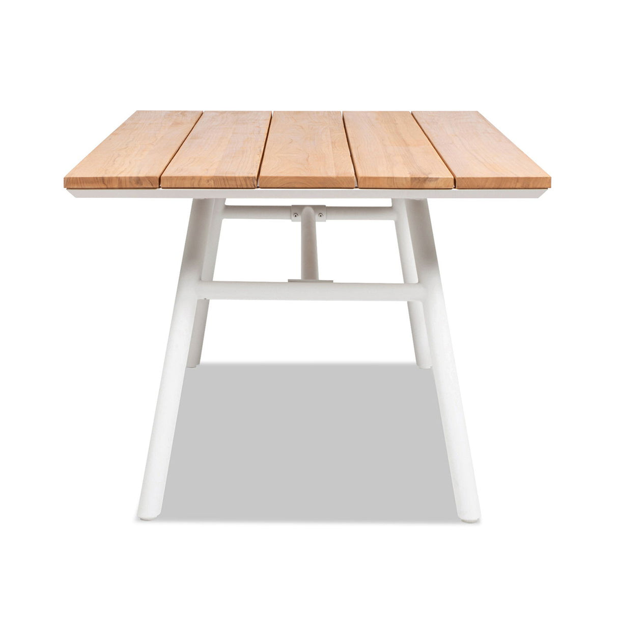 Maiden - 6 Seater Patio Dining Table - Natural Teak by Couch.com